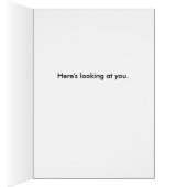 Burrowing Owl - Here's Looking at You Cards (Inside (Right))