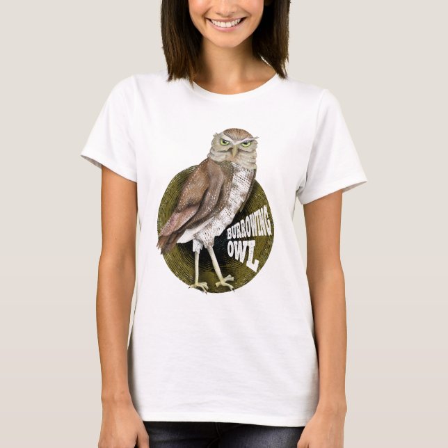 Burrowing owl shoco T-Shirt (Front)