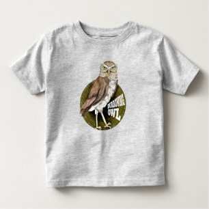 Burrowing owl shoco toddler t-shirt