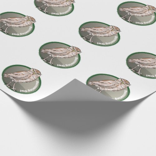 Burrowing Owl Wrapping Paper