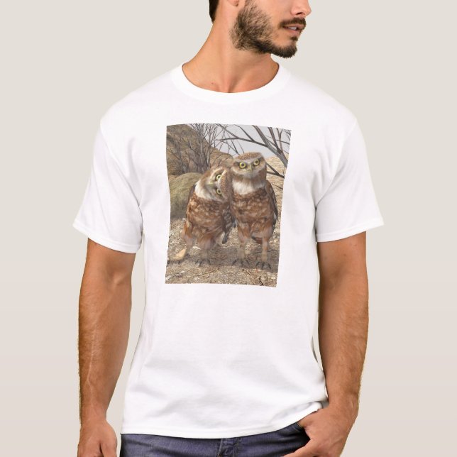 Burrowing Owls T-Shirt (Front)