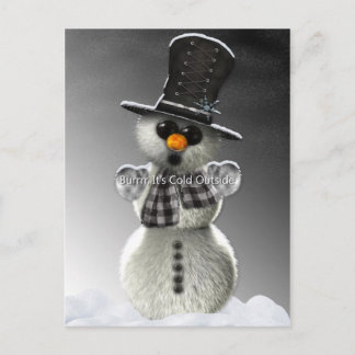 Burrrr it's cold outside Postcards