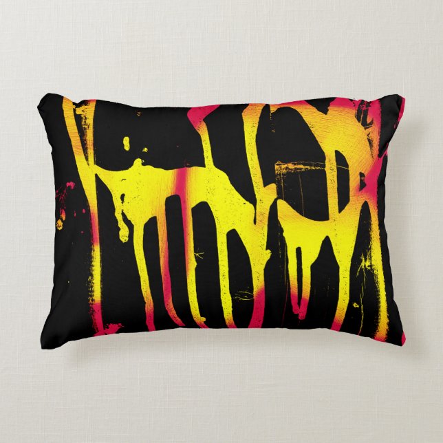 burrs and spurs and bacchanal accent pillow (Front)