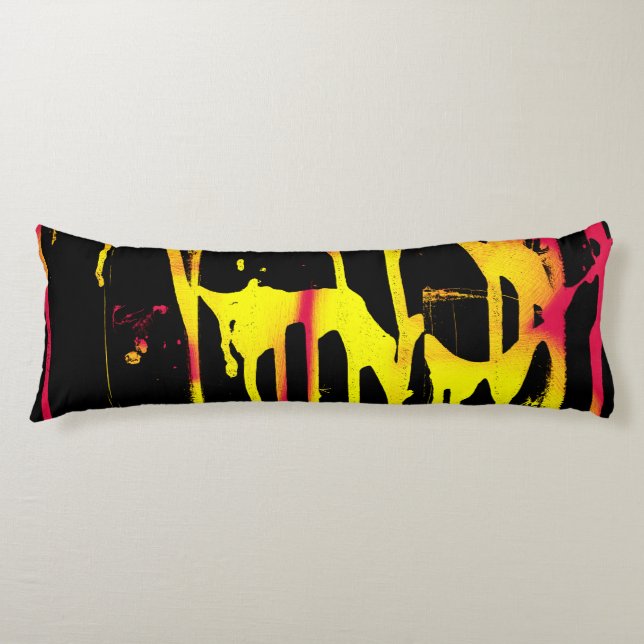 burrs and spurs and bacchanal body pillow (Front)