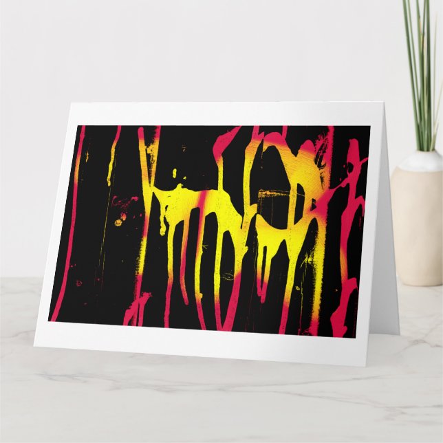 burrs and spurs and bacchanal card (Front)