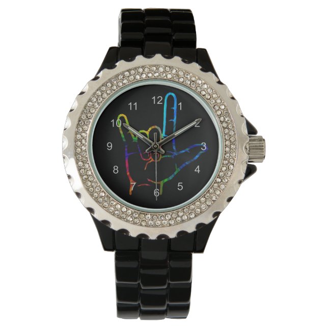 Burst ASL I Love You Watch (Front)