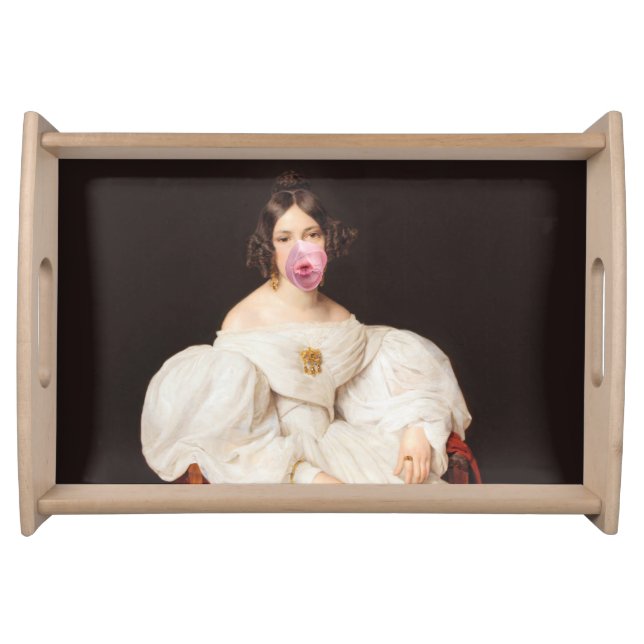 Burst Bubble Gum Diva  Serving Tray (Front)