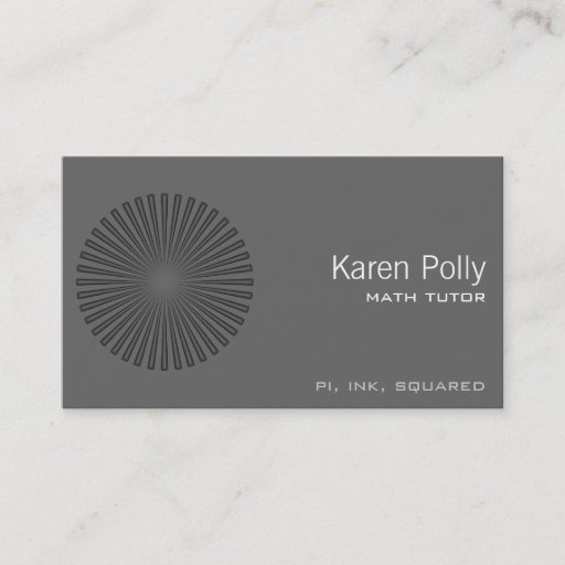 Customizable Burst Business Card Templates