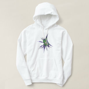Burst Colorful Abstract Tribal Tattoo Art Hoodie
