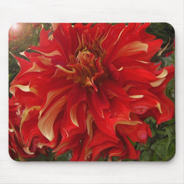 Burst Forth Fractal Mousepad (Front)