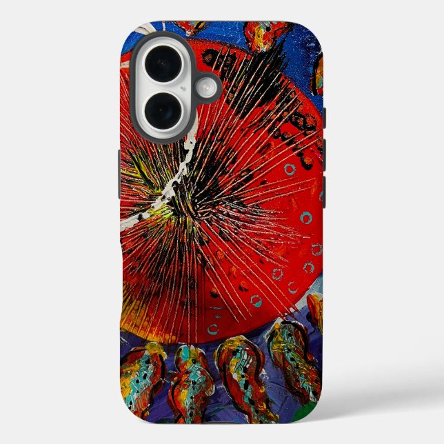 Burst iPhone case (Back)