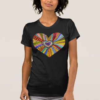 burst of color heart-#1 T-Shirt