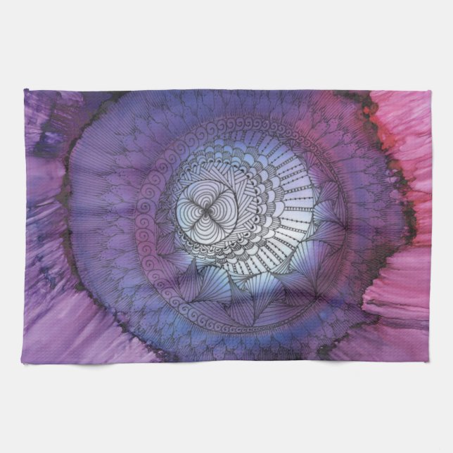 Burst of Color Kitchen Towel (Horizontal)
