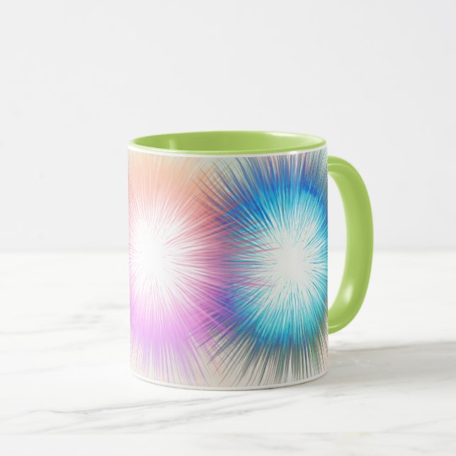 Burst of color mug (Front Right)