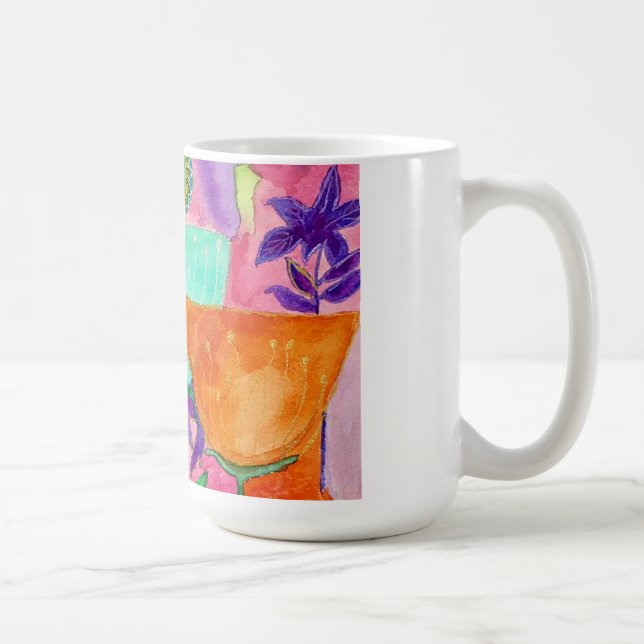 Burst of Floral Joy Coffee Mug (Right)