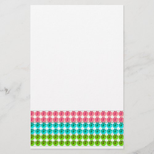 Burst of Flowers Stationery