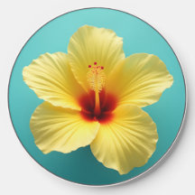 Burst of Joy: Yellow Hibiscus Delight