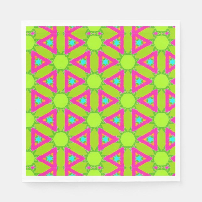 Burst of Lime Napkins (Front)