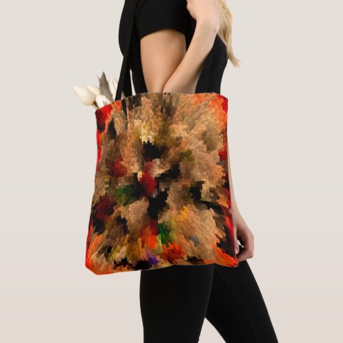 Bursting Flower Tote Bag