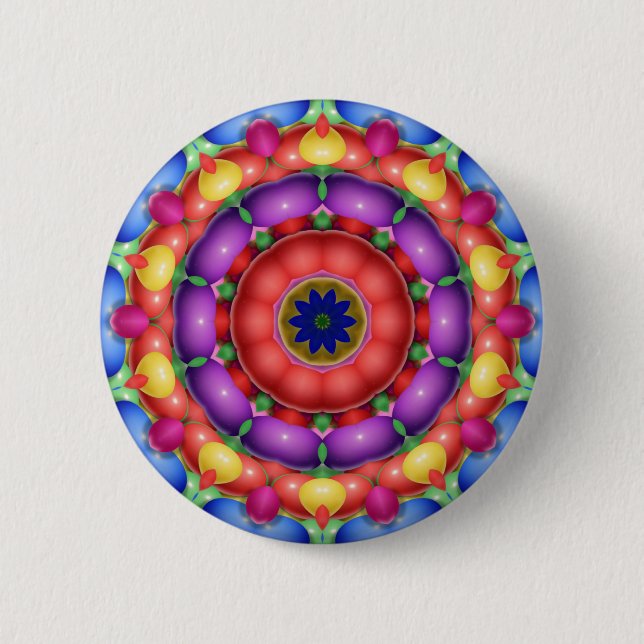 Bursting Pinback Button (Front)