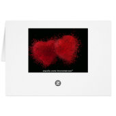 Bursting With Love Cards (Back Horizontal)