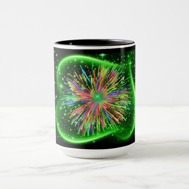 Bursts of Bright Light Coffee Mug (Center)