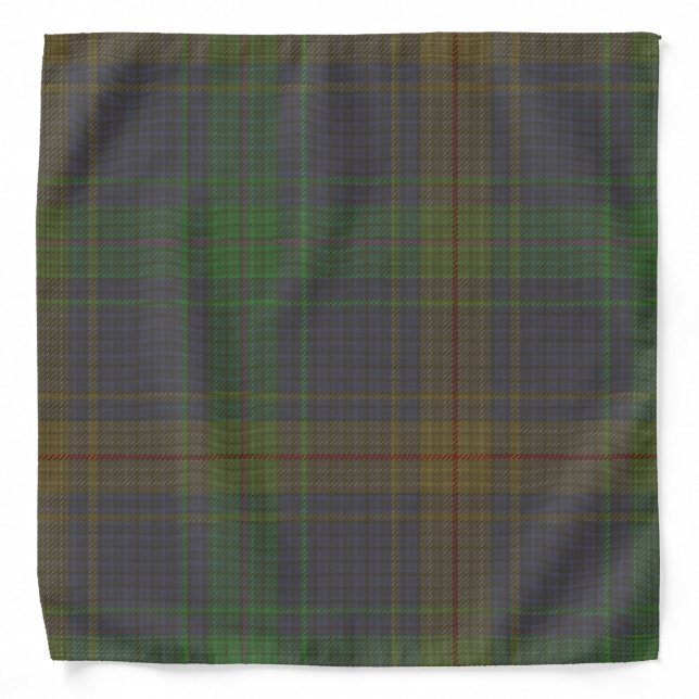 Burt Clan Tartan Bandana (Front)
