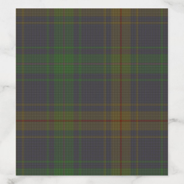 Burt Clan Tartan Envelope Liner (Design)