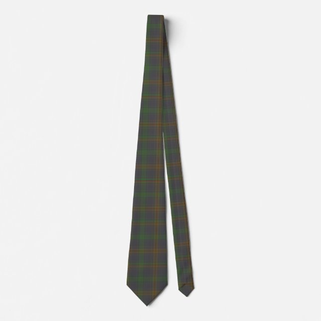 Burt Clan Tartan Neck Tie (Front)