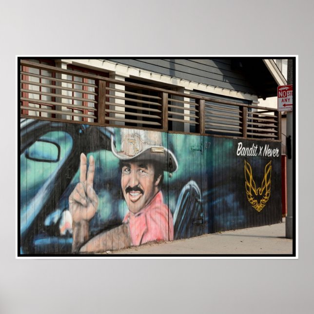 Burt Reynolds  Smokey  the Bandit Poster (Front)