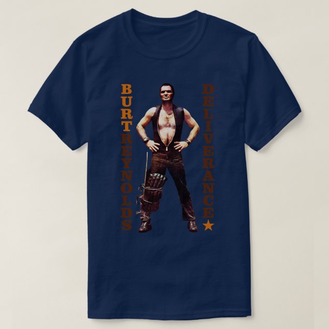 Burt Reynolds T-Shirt (Design Front)