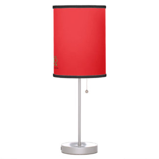 Burton Family Collection Red Table Lamp