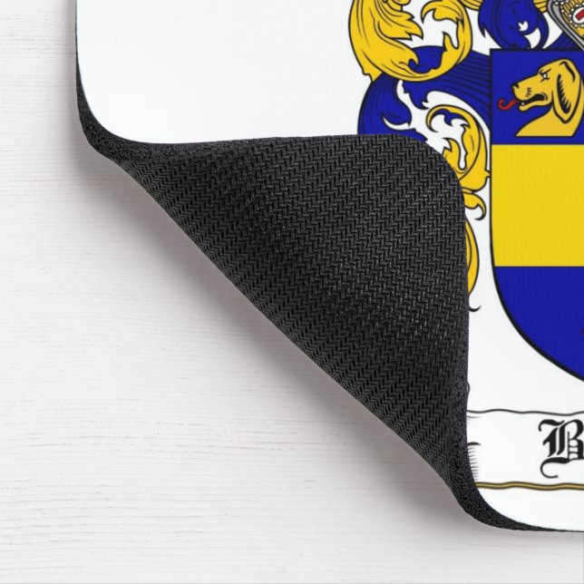 BURTON FAMILY CREST - BURTON COAT OF ARMS MOUSE PAD | Zazzle