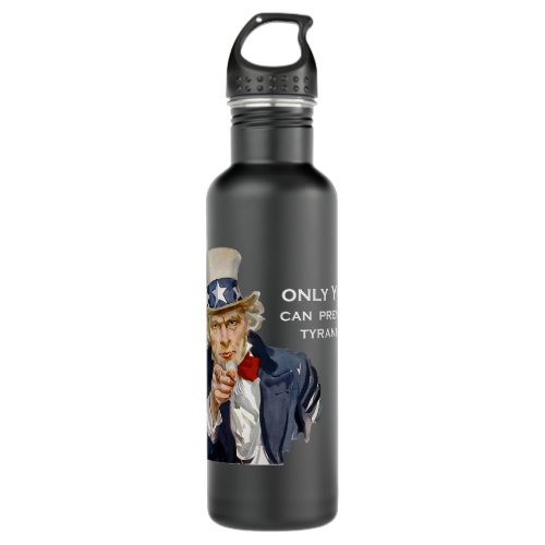 Burts s Uncle Sam Only You  Stainless Steel Water Bottle