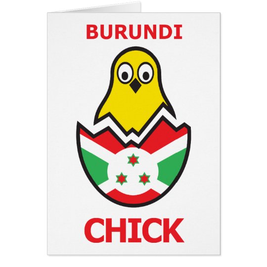 Burundi Chick Card