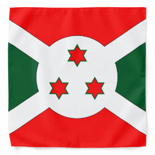 Burundi Flag Bandana