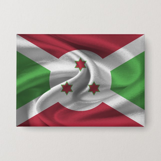 Burundi Flag Button (Front)