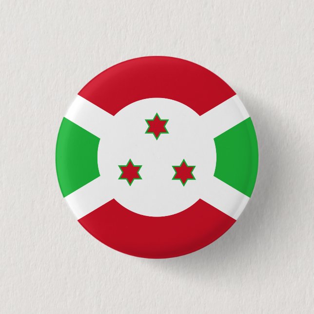 Burundi Flag Button (Front)