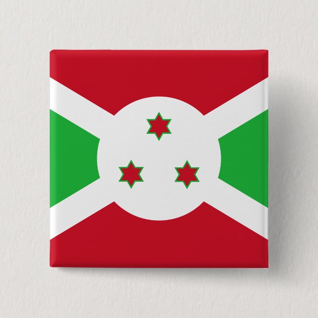 Burundi Flag Button (Front)