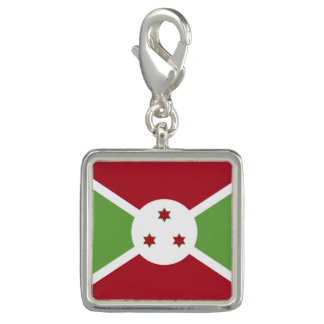 Burundi flag charm