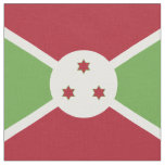Burundi flag fabric
