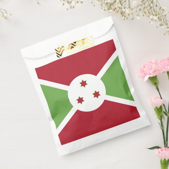 Burundi flag favor bag (Sealed)