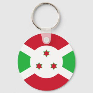 Burundi Flag Keychain