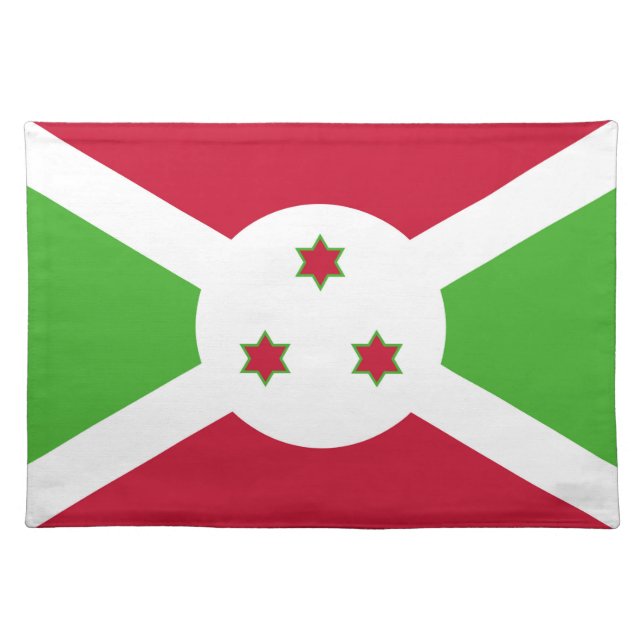 Burundi Flag MoJo Placemat (Front)