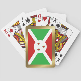 Burundi Flag Playing Cards