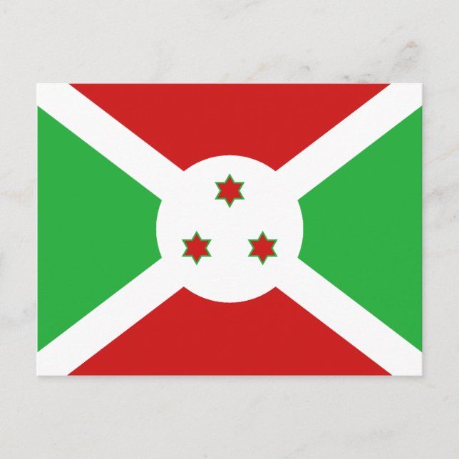 Burundi Flag Postcard (Front)