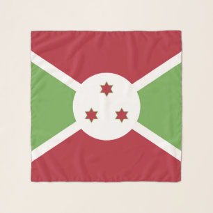 Burundi flag scarf