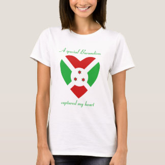 Burundi Flag Sweetheart T-Shirt