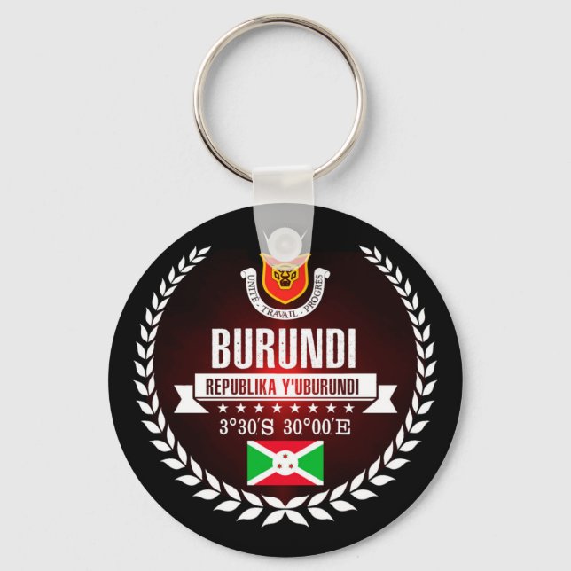Burundi Keychain (Front)