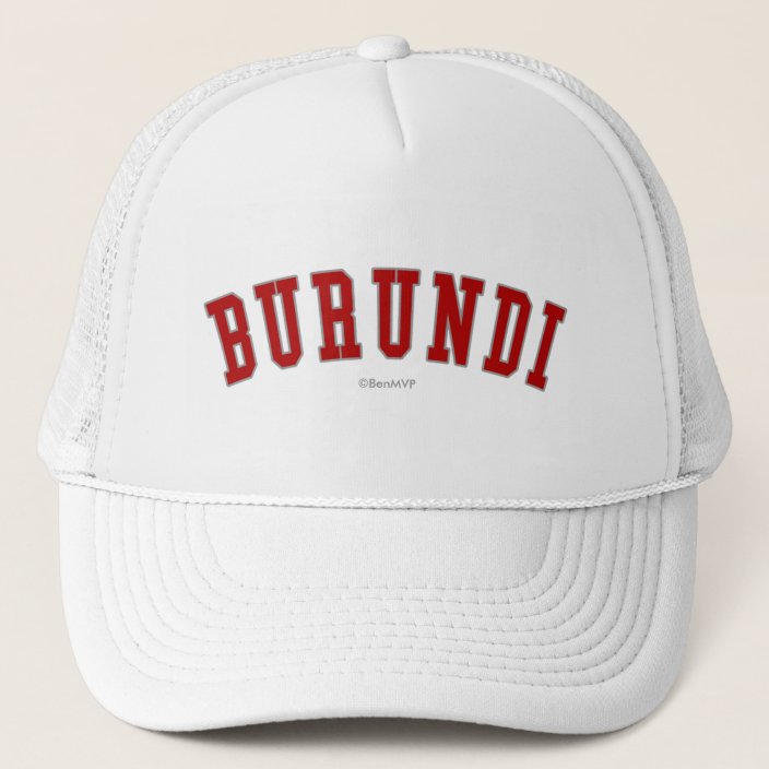 Burundi Mesh Hat